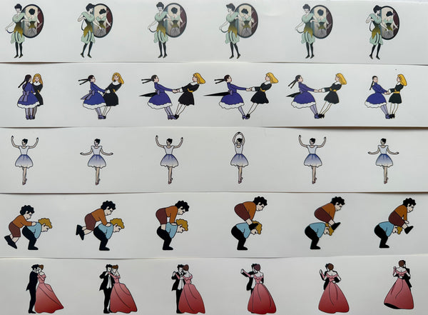 Praxinoscope Animation Toy - Medium | Brown Colourway