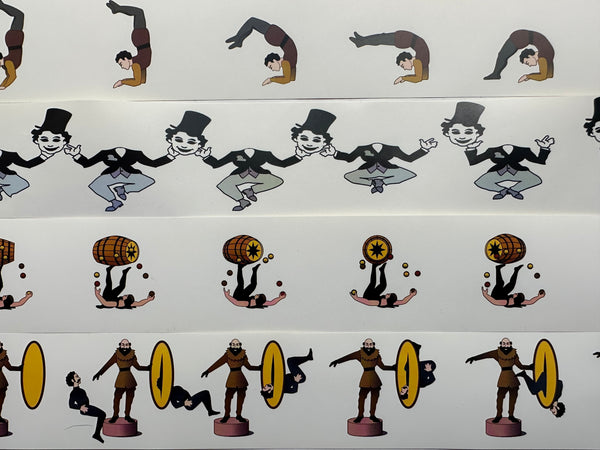 Praxinoscope Animation Toy - Medium | Brown Colourway